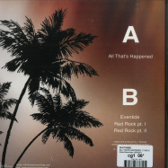 Back View : Glo Phase - ALL THATS HAPPENED (7 INCH) - Stasis Recordings / SRWAX11