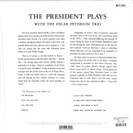 Back View : Lester Young & Oscar Peterson Trio - THE PRESIDENT PLAYS (LP) - Verve / 7708999