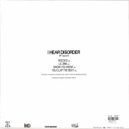 Back View : I Hear Disorder - 1 OUT OF 4 - Aviron Records / AVR001LP