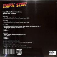 Back View : John Carpenter - DARK STAR O.S.T. (LP + RED 7 INCH) - WRWTFWW / wrwtfww007.5