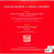 Back View : Bing Crosby & David Bowie - PEACE ON EARTH / LITTLE DRUMMER BOY (VINYL) - Virgin Music Las / 5585453