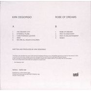 Back View : Kirk Degiorgio - ROBE OF DREAMS (LP) - Neroli / NERO059