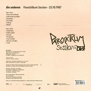 Back View : Die Anderen - PAROCKTIKUM SESSIONS (LP) - Iron Curtain Radio / 07077