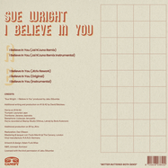 Back View : Sue Wright - I BELIEVE IN YOU - Canopy / CNPY013