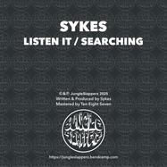 Back View : Sykes - LISTEN IT / SEARCHING (WHITE VINYL) - Jungle Slapperz / JS002
