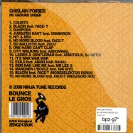 Back View : Ghislain Poirier - NO GROUND UNDER (CD) - Ninja Tune / ZenCd138