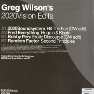 Back View : Various Artists - GREG WILSON EDIT 12 SAMPLER - 2020 Vision / vis164