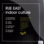 Back View : Rue East - INDOOR CULTURE (2X12) - Pure Plastic / pp038LP