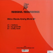 Back View : Miles Maeda - CRAFTY WORK EP - Robsoul 28 / RB28