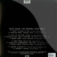 Back View : Boys Noize - THE REMIXES 2004- 2011 (2X12) - Boys Noize / BNR069