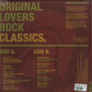 Back View : Various Artists - TROJAN: ORIGINAL LOVERS ROCK CLASSICS (180G LP) - Trojan / TBL1026 (5158299)