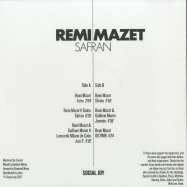 Back View : Remi Mazet - SAFRAN - Social Joy / SJ 002
