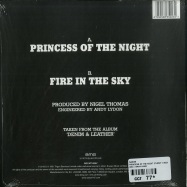 Back View : Saxon - PRINCESS OF THE NIGHT (LTD CLEAR 7 INCH) - BMG / BMCAT169SV