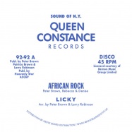 Back View : Licky / Dream Lovers - AFRICAN ROCK - QUEEN CONSTANCE / 92-92