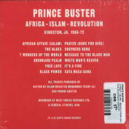 Back View : Prince Buster - AFRICA - ISLAM - REVOLUTION (CD) - Earth Sound Record / ESRCD01
