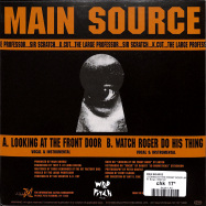 Back View : Main Source - LOOKING AT THE FRONT DOOR (LTD MINT GREEN 7 INCH) - Mr. Bongo / MRB7187M