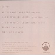 Back View : Oliver - NEITHER WISE NOR GODS EP - Oraculo Records / OR104