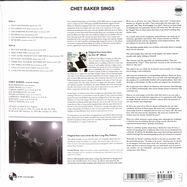 Back View : Chet Baker - SINGS - PAN AM records / 0129152236
