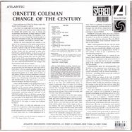 Back View : Ornette Coleman - CHANGE OF THE CENTURY (LP) - Music On Vinyl / MOVLP3200