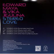 Back View : Edward Maya & Vika Jigulina - STEREO LOVE (BLUE VINYL) - Dance On The Beat / DOTB-17