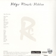 Back View : Holger Flinsch - Hidden (2LP) - Rotary Cocktail Recordings / rclp001
