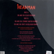 Back View : Headman - On and On / Zombie Nation Rmx - Relish / FOR88697030961