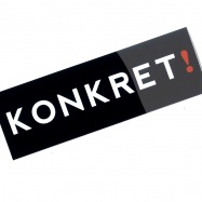 Back View : Sticker - Konkret Logo Sticker (10.20 x3.3 cm) - Konkret / Sticker