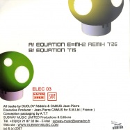 Back View : G.L - EQUATION - Electric / Elec03