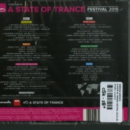Back View : Various Artists - A STATE OF TRANCE FESTIVAL 2015 (2XCD) - Armada / arma412