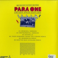 Back View : Para One & The South African Youth Choir - ELEVATION (TODD EDWARDS REMIX) - Because Music / Bec5156233