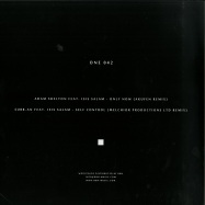 Back View : SUBB AN / ADAM SHELTON - ONLY NOW / SELF CONTROL (AKUFEN & MELCHIOR PRODUCTIONS LTD REMIXES) - One Records / ONE042