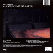 Back View : December - A HUNDRED YEARS WITHOUT YOU - VEYL / VEYL018