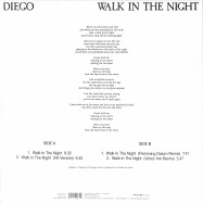 Back View : Diego - WALK IN THE NIGHT - Zyx Music / MAXI 1054-12