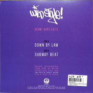 Back View : Wild Style - DOWN BY LAW / SUBWAY BEAT (KENNY DOPE EDITS) (7 INCH) - Mr Bongo / MRB7204