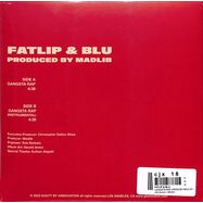Back View : Fatlip & Blu - GANGSTA RAP (PROD.BY MADLIB) (7 INCH) - GBA Studios / GBA203