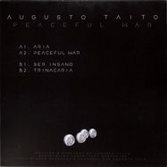 Back View : Augusto Taito - PEACEFUL WAR - Casanova Bar Records / CBR-003