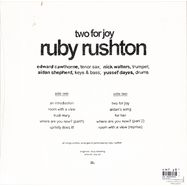 Back View : Ruby Rushton - TWO FOR JOY (LTD TRANSPARENT RED LP) - 22a / 05258751