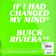 Back View : Tom Vek - IF I HAD CHANGED MY MIND - Tummy Touch / tuch108 (7inch)