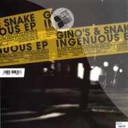 Back View : Ginos & Snake - INGENUOUS EP - Black Jack / BJ033