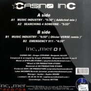 Back View : Casino Inc - MUSIC INDUSTRY - Incomer Records / inc01