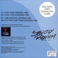 Back View : Ramon Tapia - YEAR 3000 / THIS GROOVE EP (incl Free DL Code) - Strictly Rhythm / SR12727