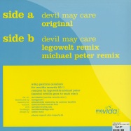 Back View : Patrizio Cavaliere - DEVIL MAY CARE (INCL LEGOWELT & MICHAEL PETER REMIXES) - Movida Records / Movida006