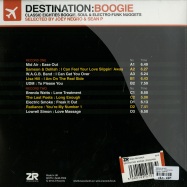 Back View : Various Artists - DESTINATION: BOOGIE (2X12 LP) - Z Records / zeddlp009
