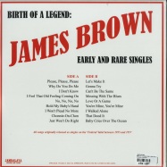 Back View : James Brown - BIRTH OF A LEGEND: EARLY AND RARE SINGLES (LP) - Jambalaya / jam13010