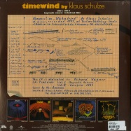Back View : Klaus Schulze - TIMEWIND (180G LP + MP3) - Universal / 5789289
