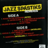 Back View : Godfather Don - JAZZ SPASTIKS REMIXES (LP) - Fresh Pressings / FPI015