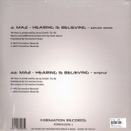 Back View : Ma2 - HEARING IS BELIEVING - Formation Records / FORM12200-1