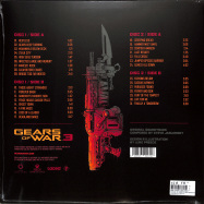 Back View : OST / Steve Jablonsky - GEARS OF WARS 3 (180G REMASTERED RED VINYL 2LP) - Laced Records / LMLP127