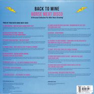 Back View : Horse Meat Disco - BACK TO MINE (LTD 180G YELLOW VINYL 2LP) - Back To Mine / BACKLP32I