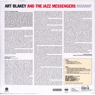 Back View : Art Blakey & The Jazz Messengers - MOANIN (Ltd.Edition 180gr Vinyl) - WAXTIME / 012771792